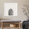 Haze Cactus Succulent Tall by The Creative Bunch Studio Wood Framed Wall Art Print